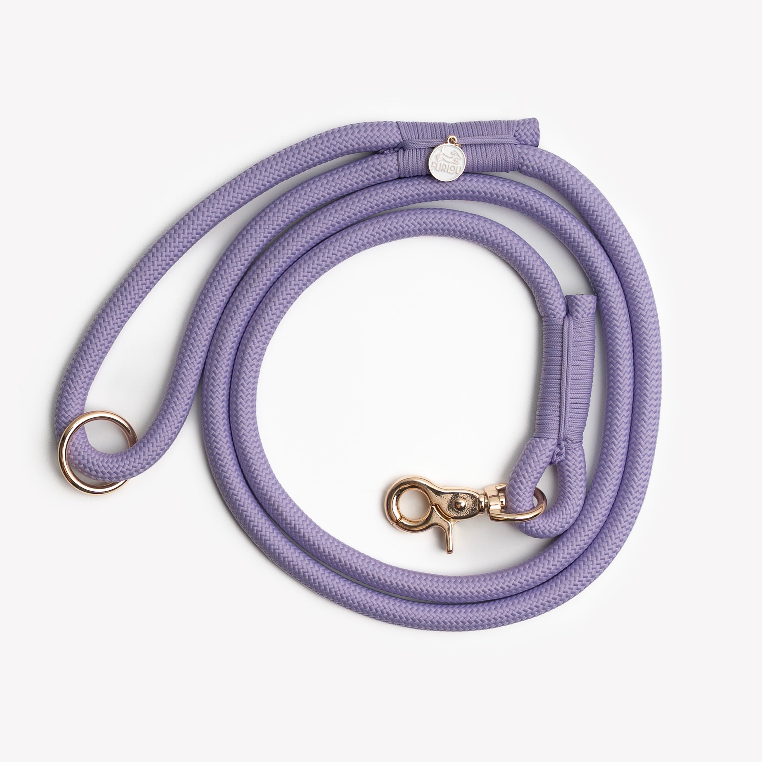 'Lavender' - Braided Rope Leash