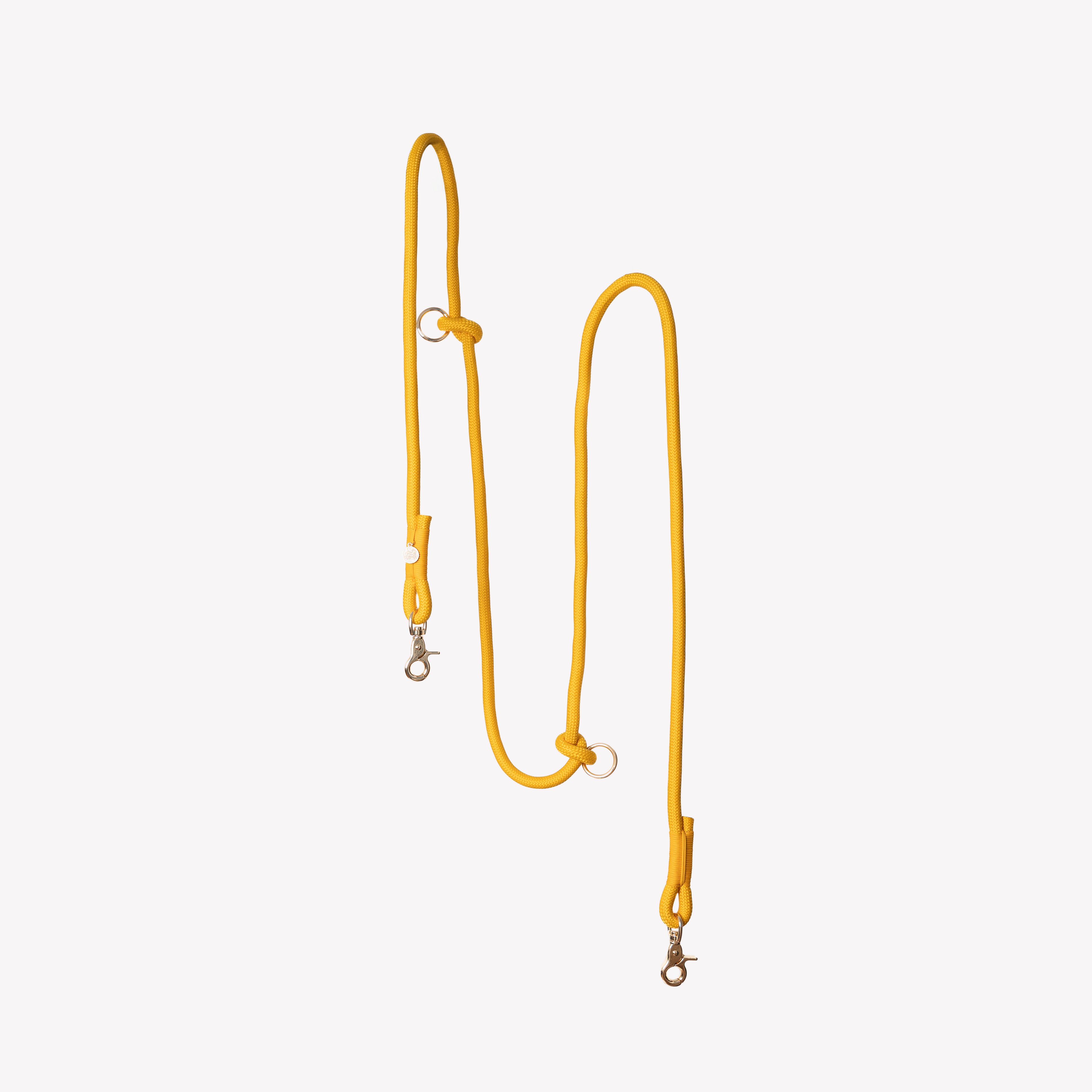 'Yellow' - Hands Free Braided Leash